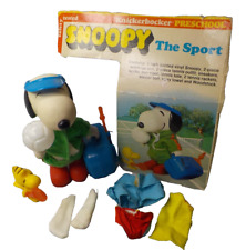 Snoopy The Sport Knickerbocker Vintage complete original 1979 w/ card back rare picture