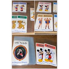 Walt Disney Old Witch Card Game Cards Mickey Mouse Minnie Snow White Rare Cards picture