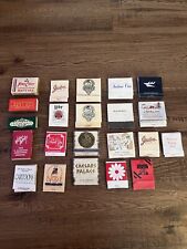 Vintage Matchbook And Boxes Lot Of 22 Assorted Brands And Advertisements picture