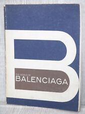 World of BALENCIAGA 1973 Exhibition Brochure Art Works Design Fashion Book Ltd picture