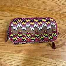 Missoni for Target cosmetics bag pink zig zags picture