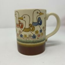 Vintage Hand Crafted Otagiri Original Japan Coffee Cup Mug Duck Sticker Attached picture