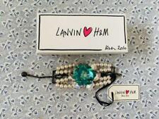 LANVIN H & M bracelet collaboration Authentic picture