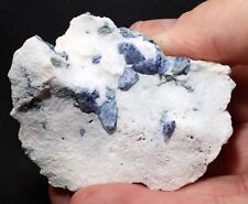 Benitoite Crystals in natrolite matrix from San Benito County, California picture