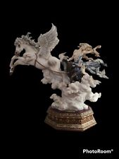 Giuseppe Armani Masterworks Aurora Woman Riding Horse Figurine Sculpture Rare  picture