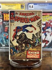 Marvel THE AMAZING SPIDER-MAN No. 43 (1967) 3rd Rhino Appearance Low Grade picture