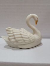 Lenox Small Swan Gold Trim Porcelain picture