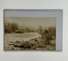 Monroeton PA RPPC Towanda Creek Pennsylvania Rare Vintage Antique Postcard picture