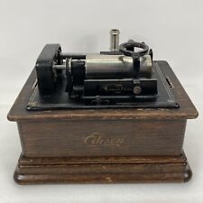 Vintage Edison Standard Cylinder Phonograph Model F 4 Minute As-Is Intact Motor picture
