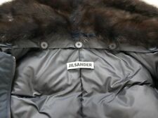 Jil Sander winter down jacket with fur collar -  size 36 EU picture