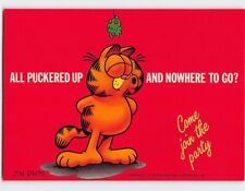 Postcard All Puckered Up And Nowhere To Go?, Come join the party, Garfield picture