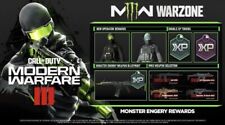 Mega Monster Energy Call Of Duty Mw3 Promo FULL  SET QUICK DELIVERY (no Can) picture