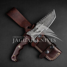 Handmade Damascus Steel Hunting/Tracker Knife - Micarta Handle Best Gift picture