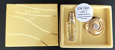 Vintage Escada Acte 2 Perfume Solid Compact perfume set 1990's Ltd Boxed picture