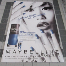 2012 Maybelline Color Show Denim Collection Nail Polish Shu Pei Qin Print Ad picture