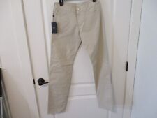 Woman's Armani Jeans J12 Rosemary Regular Fit Size 27 Trousers Pants Beige $128 picture