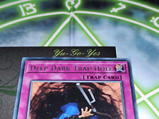 MAZE-EN067 Deep Dark Trap Hole Rare 1st Edition Misprint YuGiOh Card picture