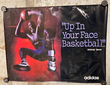 VINTAGE ADIDAS-NBA-ANTHONY MASON-UP IN YOUR FACE BASKETBALL* 44.5X58 POSTER PB24 picture