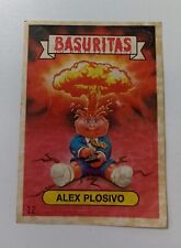 Alex Plosivo to paste like Adam Bomb - Basuritas 1 GPK Garbage Pail Kids - 1985 picture