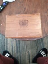 Wooden Don Manolo Cigar Box With Cigars picture
