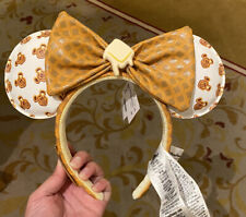 2022 Disney Parks Loungefly Mickey Waffle Scented Ears Minnie Headband picture