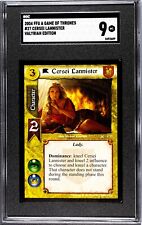 2004 Game of Thrones CCG Valyrian Edition Uncommon #27 Cersei Lannister	SGC 9 picture