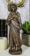 Sacred Immaculate Heart of Mary Virgin Madonna Catholic Holy Divinity Figurine picture
