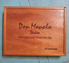 Wooden Cigar Box Don Manolo Series picture