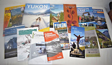 Canada's Yukon Territory - Road Maps Guides Brochures Lot of 16 from 2019 picture