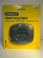 New OLD Stock Circa 1986 Stanley USA Made 50ft / 15m STEEL Long Tape Measure picture