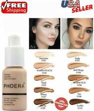Phoera Foundation Makeup Liquid Base Full Coverage Brighten Long Lasting Shade picture