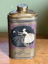 ANTIQUE BOUQUET RAMEE TALCUM POWDER TIN CAN HARMONY OF BOSTON  4.5 oz picture