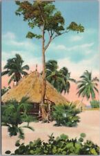 Vintage 1934 CORAL GABLES, Florida Postcard 