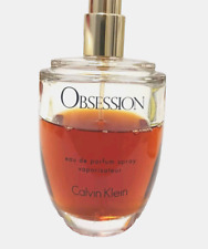 Obsession Calvin Klein Women 3.4 oz  Eau De Parfum 3/4 Full Vintage Concentrated picture