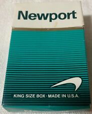 Vintage Newport Cigarette Cigarettes Cigarette Paper Box Empty Cigarette Pack picture