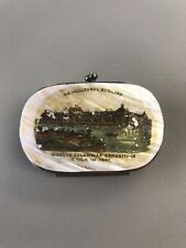 Antique Authentic 1893 Chicago World’s Fair Columbia Exposition MOP Shell Purse picture