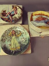 L👀K Reco International Collector's Plates Mother Goose Series Set of 3 picture