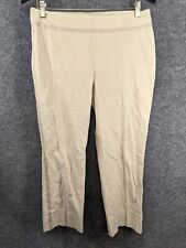 Akris Punto Beige Straight Fit Chino Pants Sz 8 - Womens picture