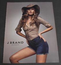2011 Print Ad Sexy J Brand Clothing Dirty Blonde Lady Jean Shorts Style art picture
