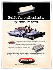 Flowmaster Mufflers Built for Enthusiasts Vintage 2000 Full Page Magazine Ad picture