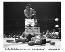 11X14 PHOTO - MUHAMMAD ALI FAMOUS QUOTE FROM BOXING LEGEND (PQ-005) picture