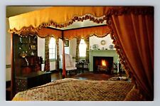 Fredericksburg VA-Virginia, Mary Washington House Bedroom Vintage Postcard picture