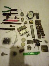 Vintage junk drawer lot Coins Hot Wheels Tools Hidden Camera Collectibles Motors picture