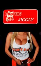 Hooters Uniform Jiggly Name Tag Pin Back Dress Up Role Play Costume Accessory picture