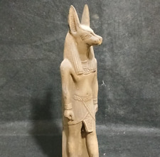 Rare Ancient Antique Egyptian God Anubis Statue Ancient Protector Of Royal Grave picture
