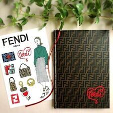FENDI Notebook “FF Logo Note” With sticker New Limited Edition picture