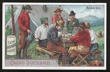 Alaska Scene, Suchard Hot Chocolate, Switzerland, Early Trade Card picture
