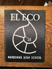 NARBONNE HIGH SCHOOL; Harbor City, CA; 1958 El Eco Yearbook picture