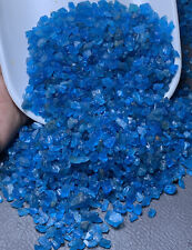 Blue Apatite Rough/neon Blue Apatite/Apatite Chips/gemstone Chips/indicolite picture