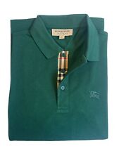 Burberry Men Short Sleeve Polo Shirt Antique Green picture